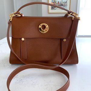 Saint Laurent Small Muse Two Crossbody Bag Shoulder Bag Camel